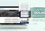 build a solar website using hello elementor